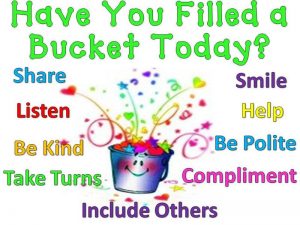 have you filled a bucket