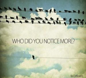 who do you notice more