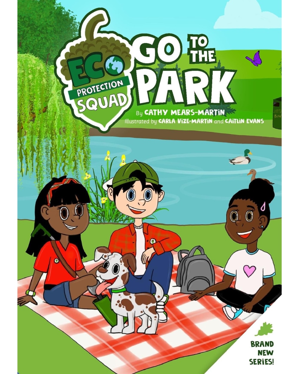 Book cover The Eco Protection Squad Go To The Park by Cathy Mears-Martin